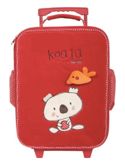 tuc tuc kids rolling carry on suitcase