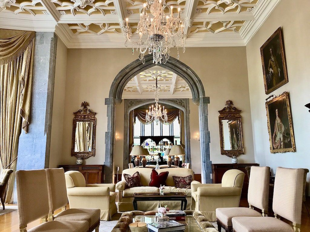 Castles to Stay in Ireland – Adare Manor The Drawing Room at Adare Manor